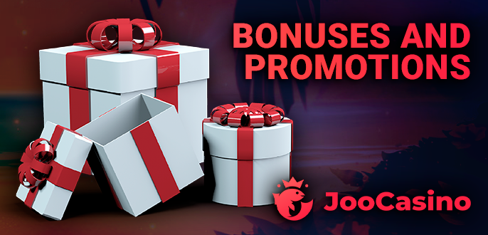 Bonus offers from Joo Casino - gifts to Kiwis players