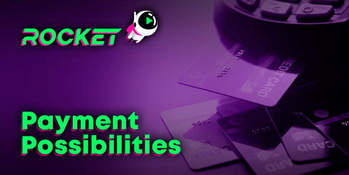 Payment and withdrawal from Casino Rocket - payment systems for NZ users