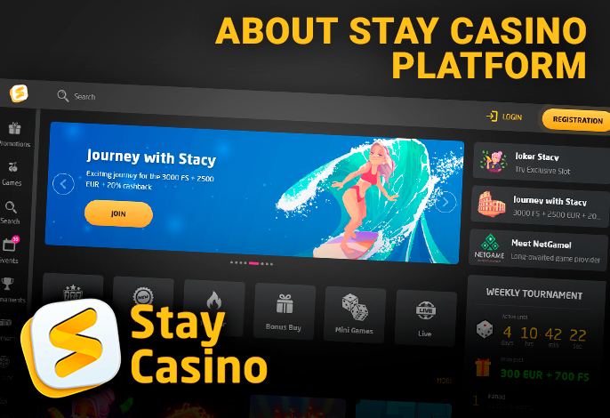 Stay Casino site introduction - foundation and license information