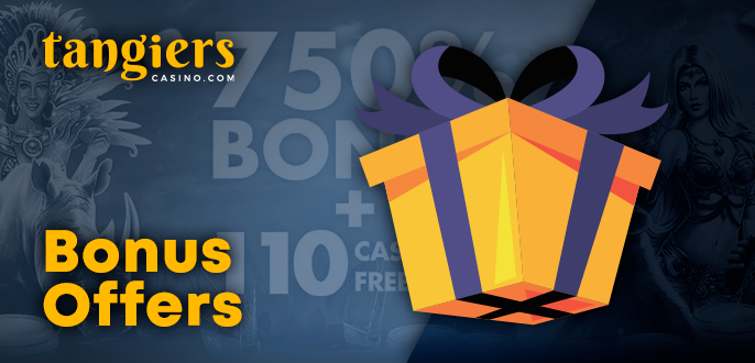Bonus offers for Tangiers Casino Kiwis players