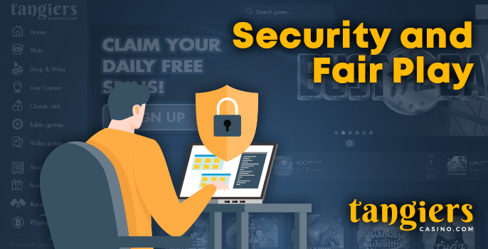 Player security at Tangiers Casino - information about reliability