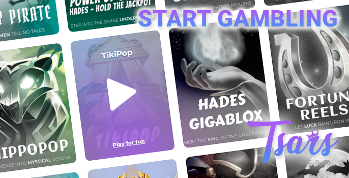 Gambling at Tsars Casino - how to start playing