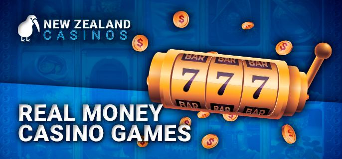 Playing casino games for real money for players from New Zealand